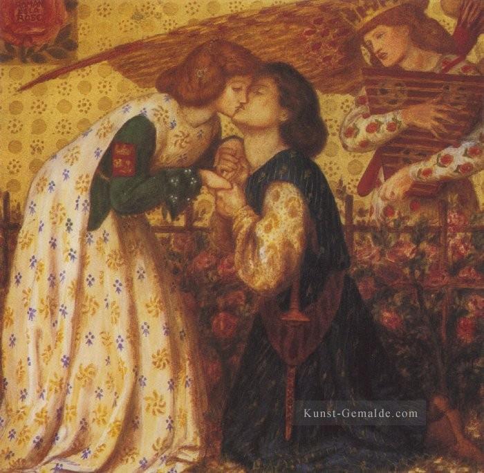 Roman de la Rose Präraffaeliten Bruderschaft Dante Gabriel Rossetti Ölgemälde